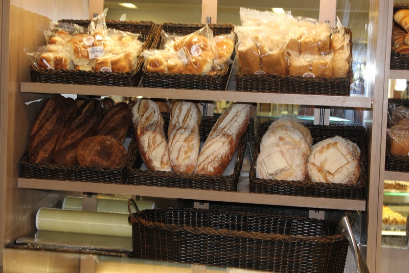 cesta pães prateleira