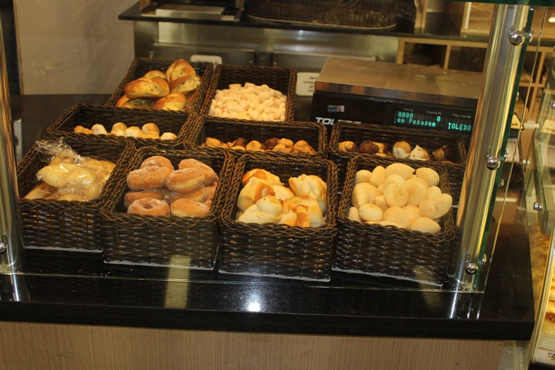 expositor padaria balcão