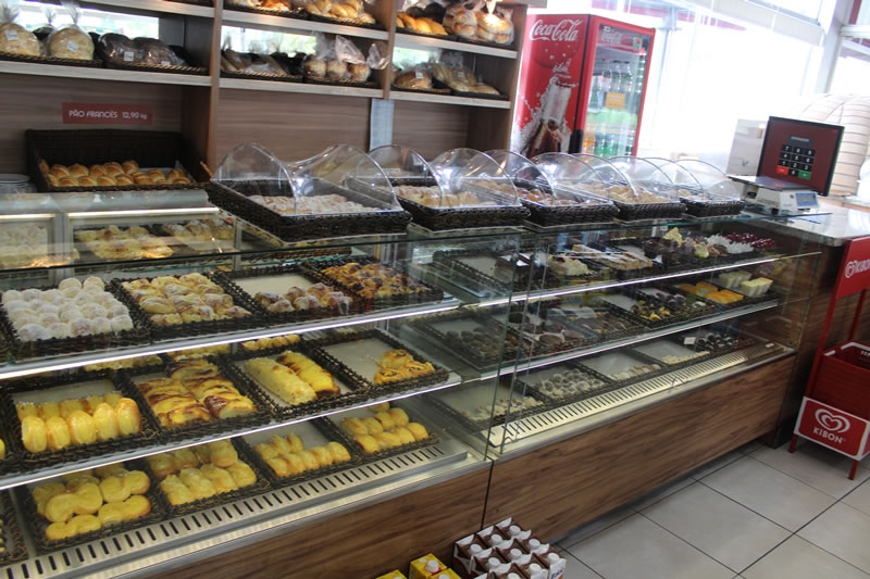 doces balcão padaria