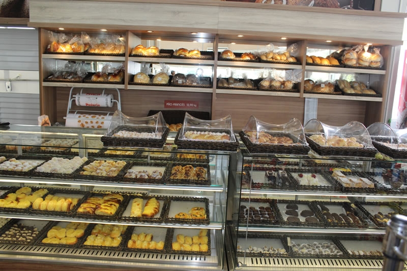 doces balcão padaria