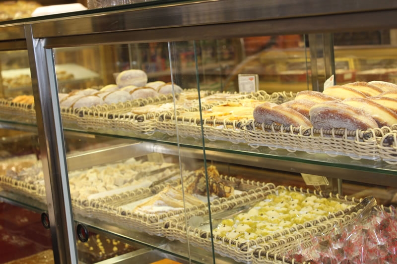 salgados expositor plastico