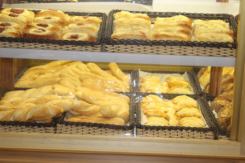 expositor baguetes padaria