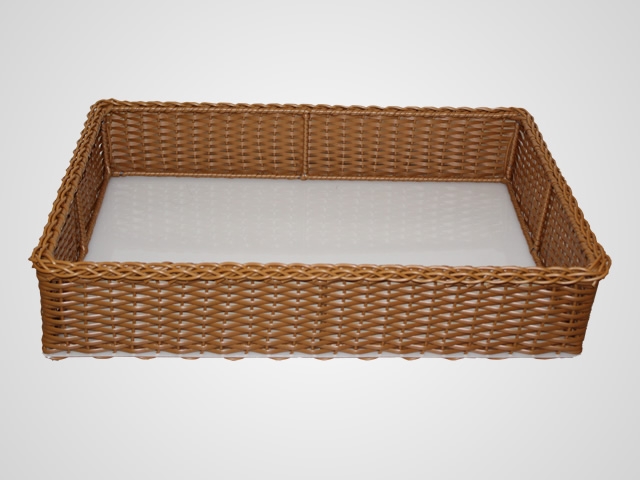 Expositor retangular alto - Cor marrom