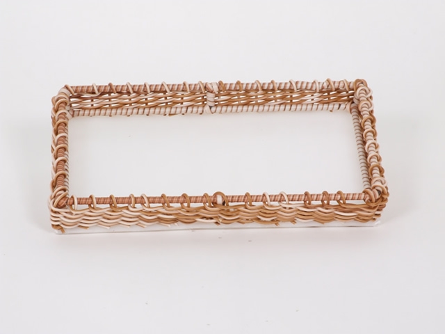 expositor vime cor tijolo