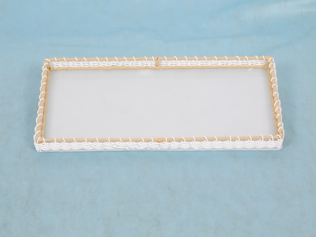 Expositor Baixo - Cor Branco c/ Marfim