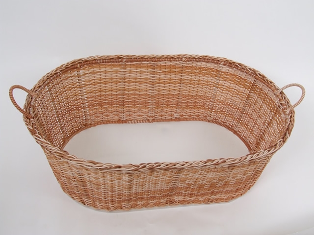 cesto de pão frances cor tijolo