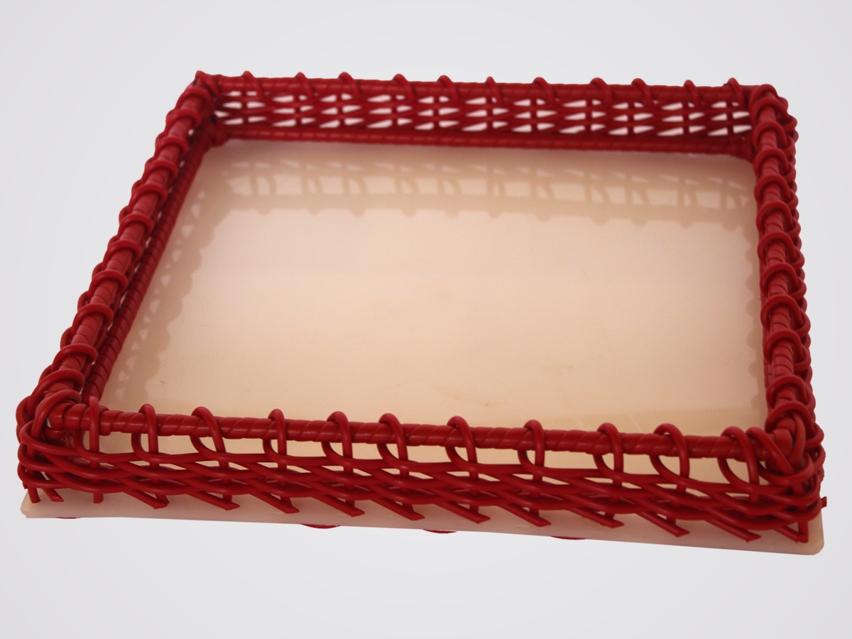 expositor de vime para mercados e padarias